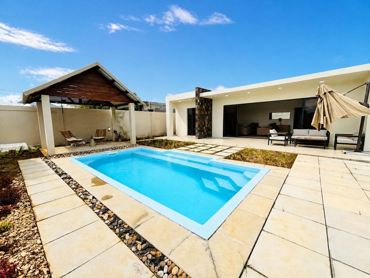 VILLA 3 CHAMBRES – L’ART DE VIVRE À SOTTISE, GRAND BAIE